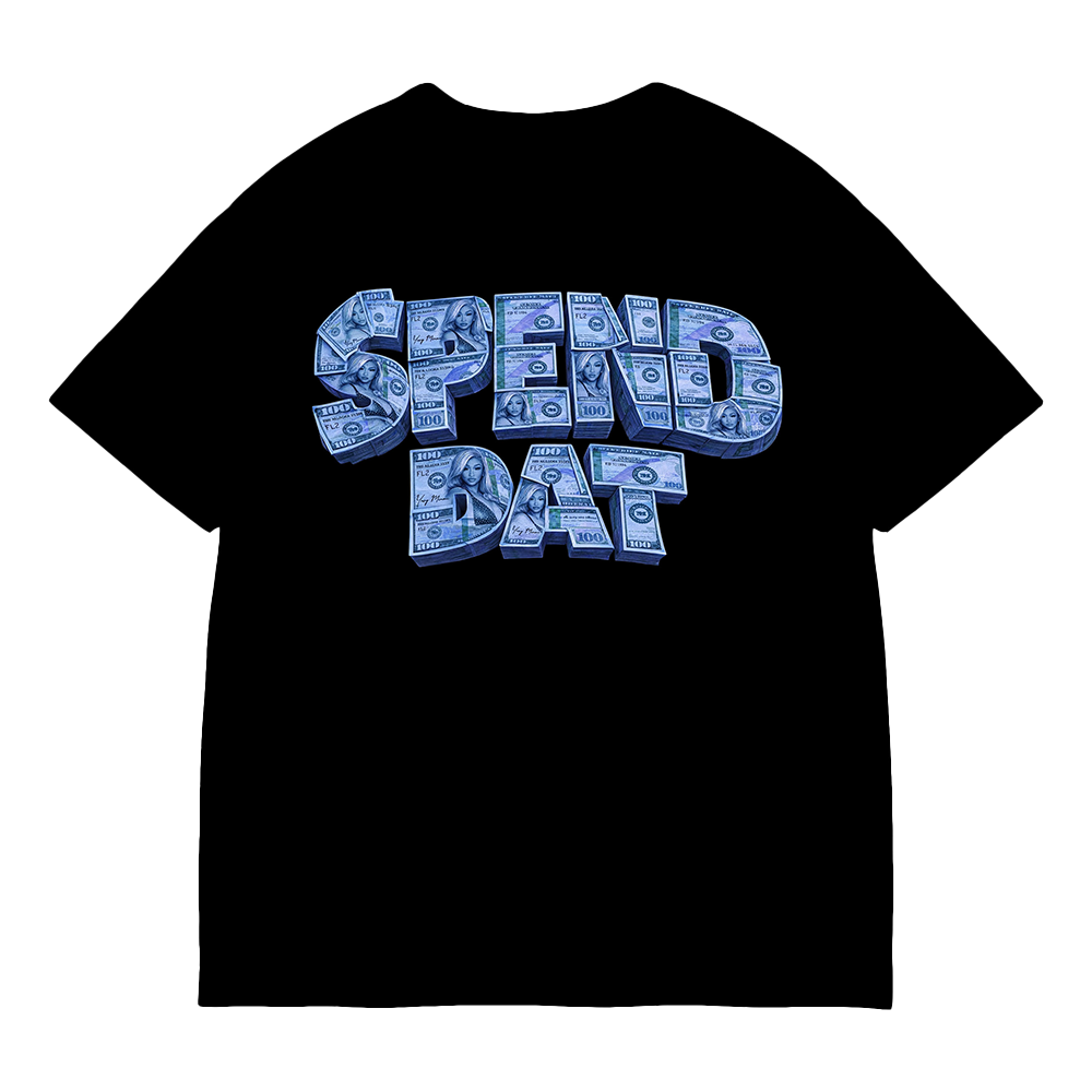 Spend Dat Blue Note Tee Front